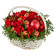 gift basket with strawberry. Uruguay