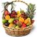fruit basket with pineapple. Uruguay